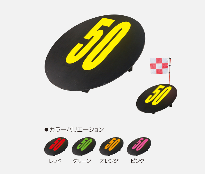 円型ヤーデージ板M